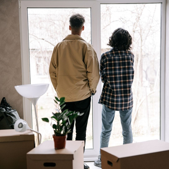 people in an apartment