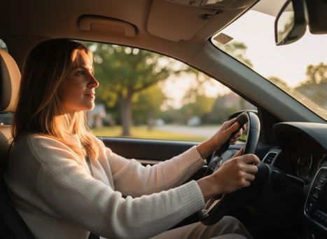 person driving
