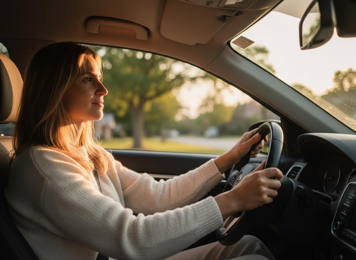 person driving
