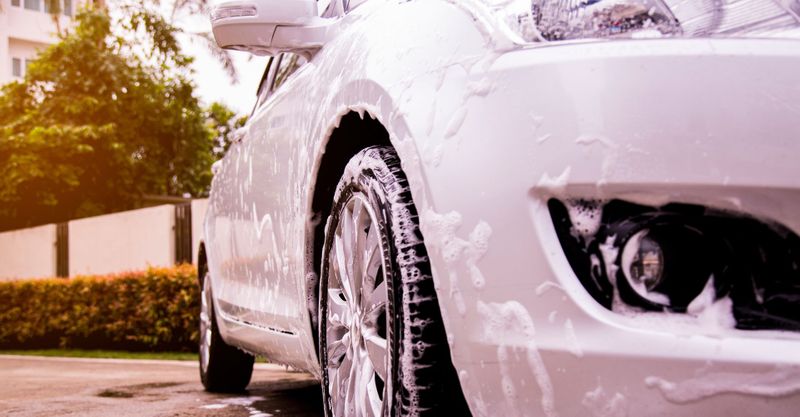 soapy car