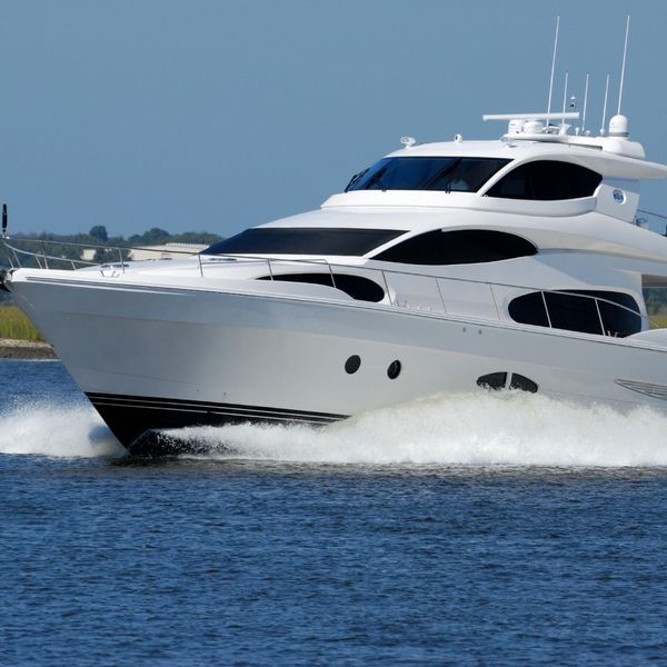 yacht on water