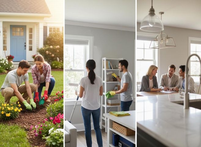 Home Maintenance and Property Planning Collage