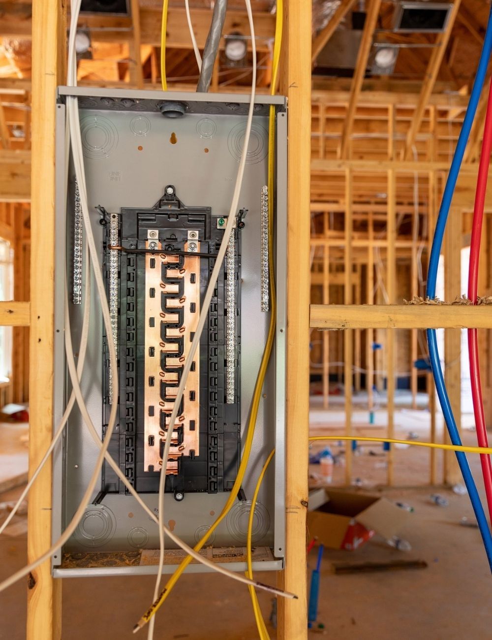 From framing to finish, BKG Construction Group manages every stage of construction. Our electrical rough-in and panel installations meet strict safety standards while supporting efficient and modern building systems. From framing to finish, BKG Construction Group manages every stage of construction. Our electrical rough-in and panel installations meet strict safety standards while supporting efficient and modern building systems.