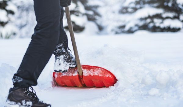 Snow shoveling