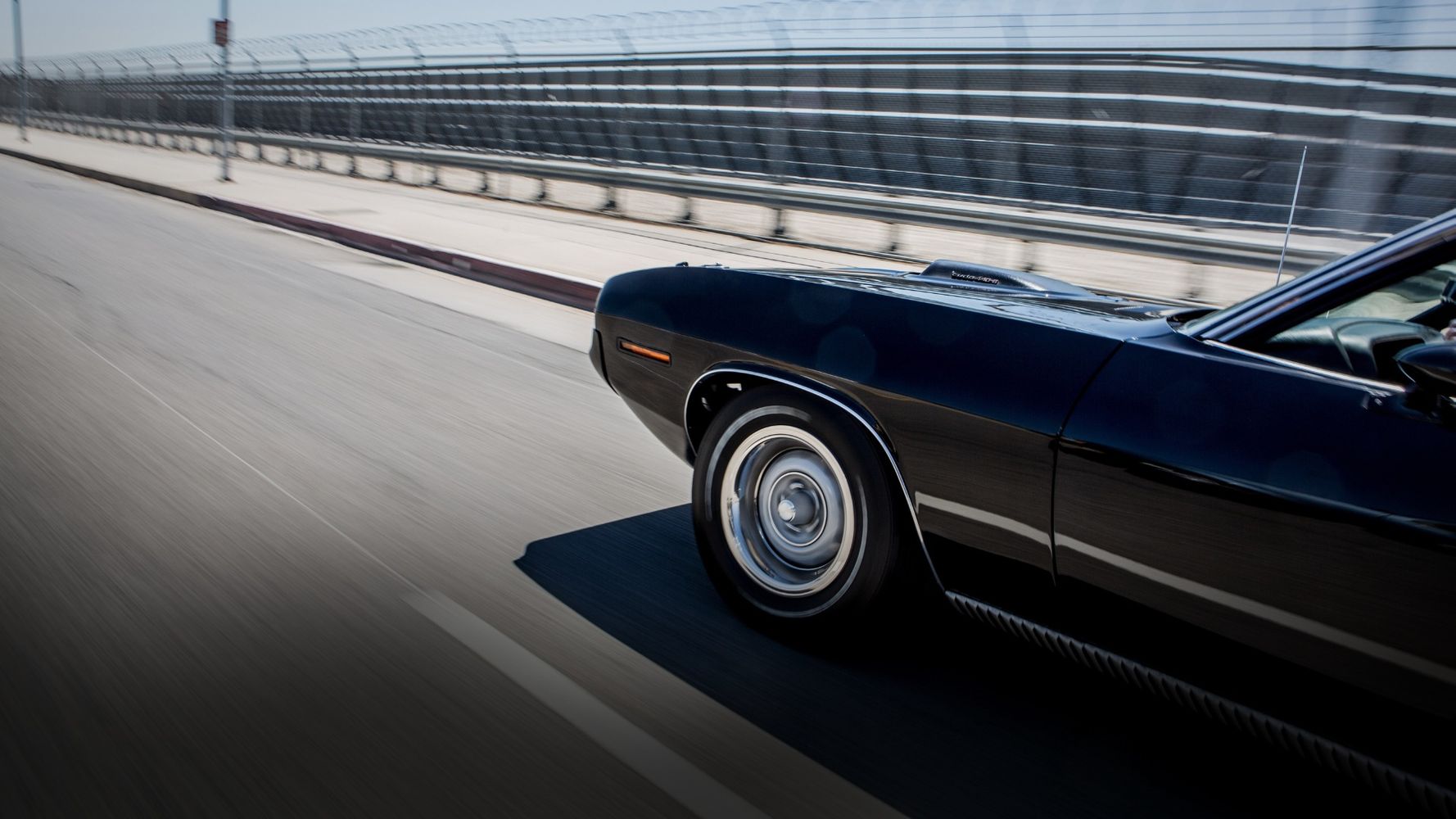 440-Powered 1971 Plymouth Barracuda 4-Speed on the Highway