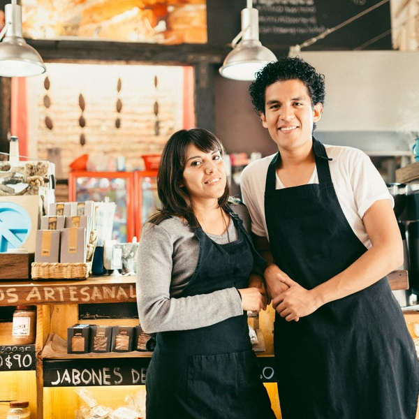 people in aprons