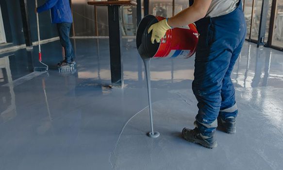 Epoxy floor