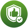 icon of shield and checkmark