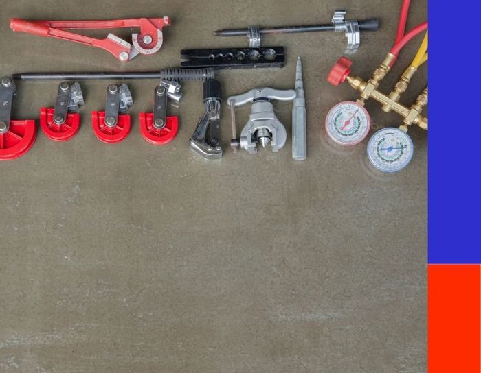 AC repair tools. AC repair tools.