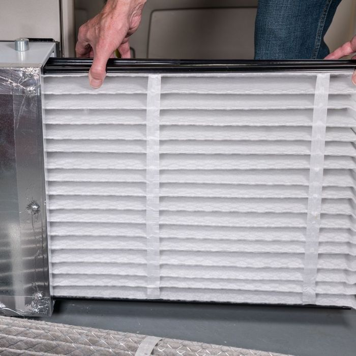 An HVAC filter