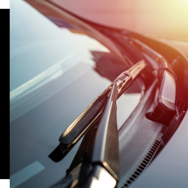 view of new windshield