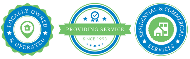 Locally Owned and Operated, Providing Service Since 1993, Residential and Commercial services