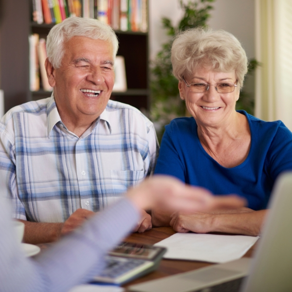 image of seniors investing