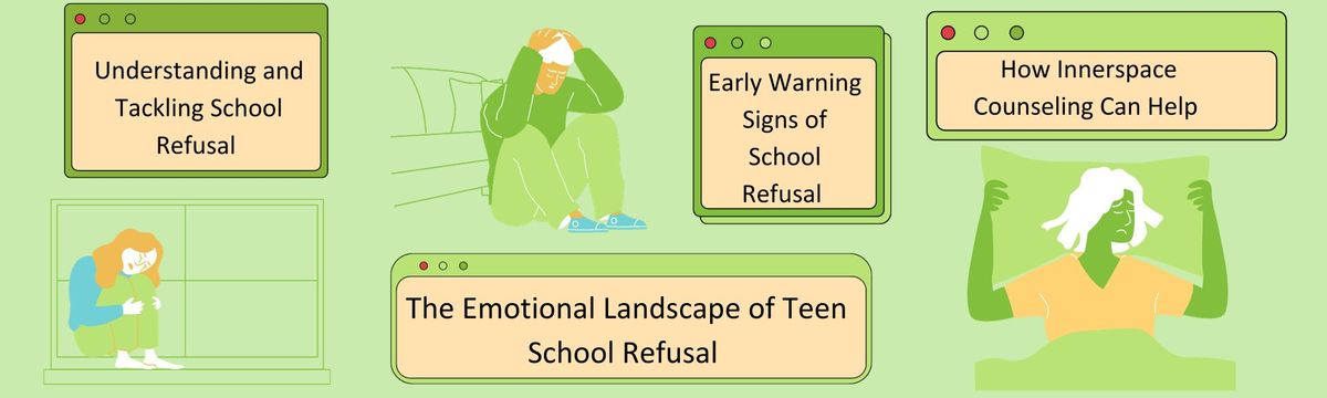 School refusal blog by Innerspace Counseling's "IOP" and "PHP" programs