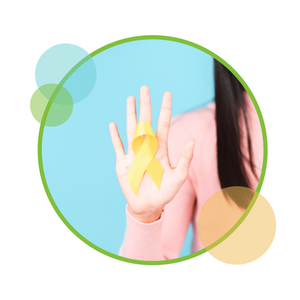 girl with yellow ribbon Suicide and self harm prevention