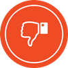 icon - thumbs down