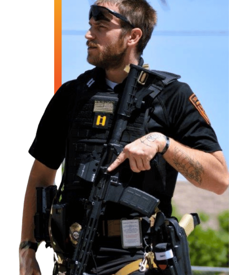 armed security officer