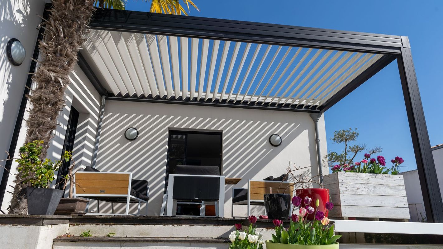 patio cover on back porch