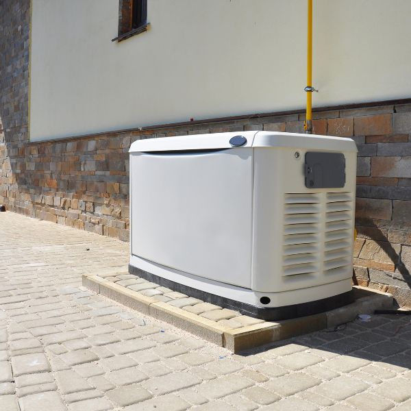Generator outside of home