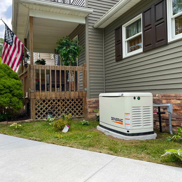 image of a home generator