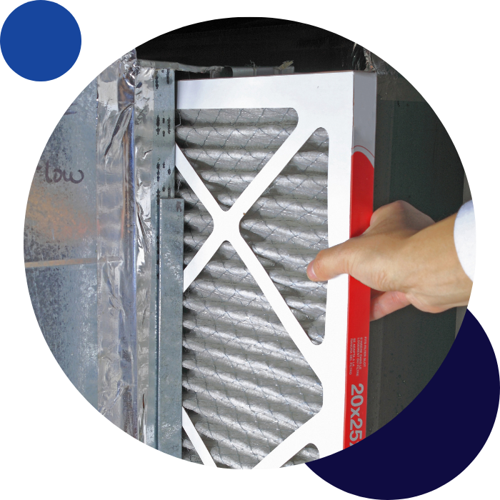 replacing furnace air filter