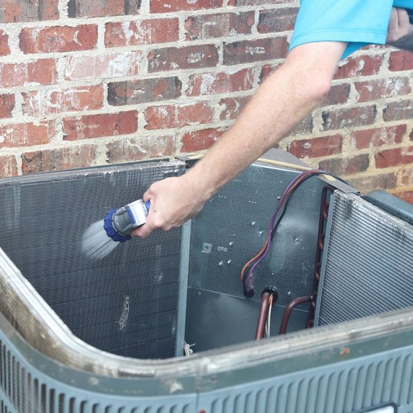 maintenance on condenser coils