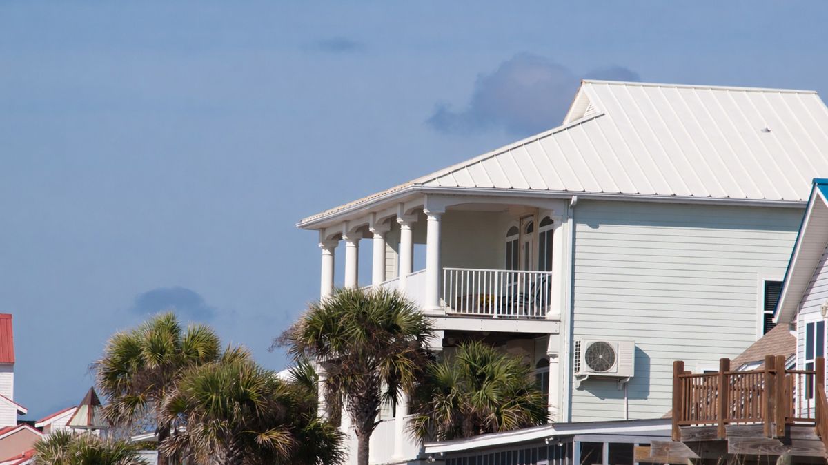 Outdoor AC unit on coastal home – AC maintenance Key West FL