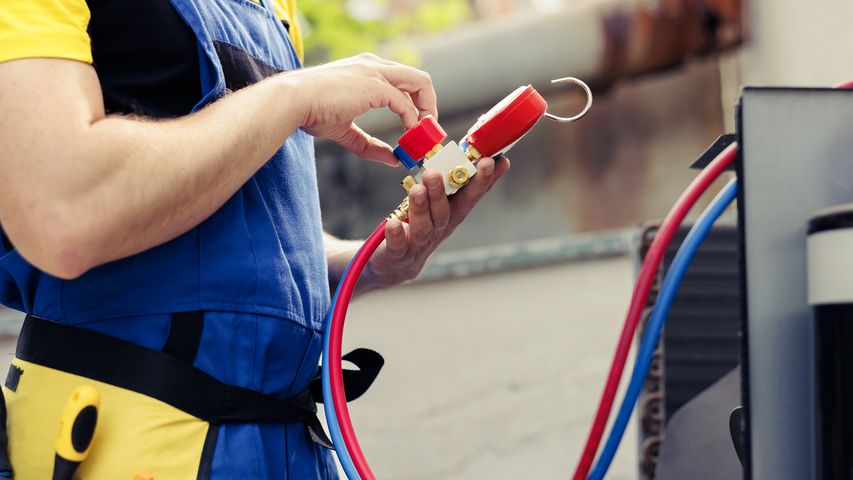 Professional AC installation by certified HVAC technician