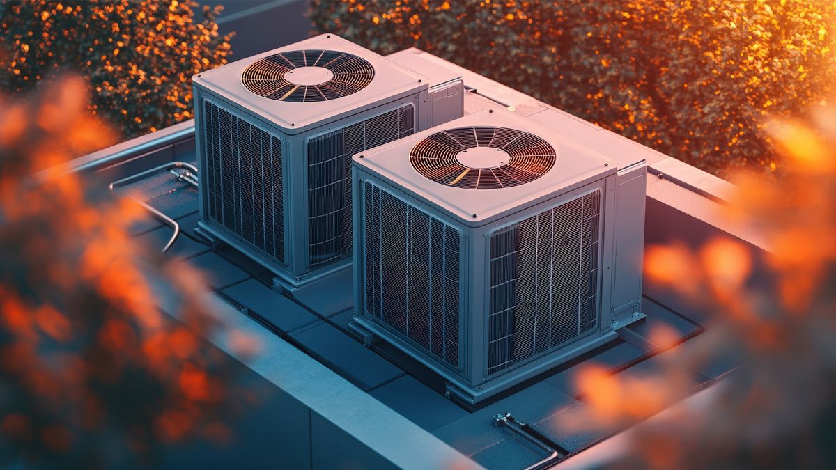 Daikin VRV Installation – Outdoor Unit Setup on Rooftop