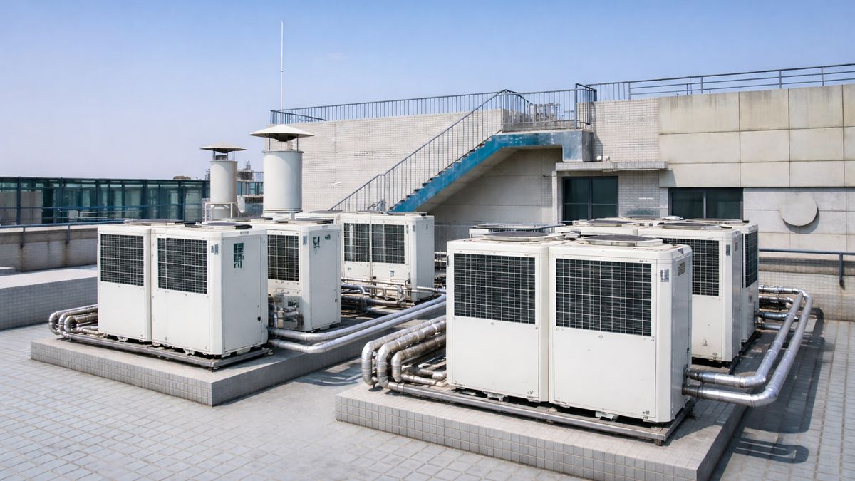VRF repair and service of rooftop VRF HVAC systems in Florida
