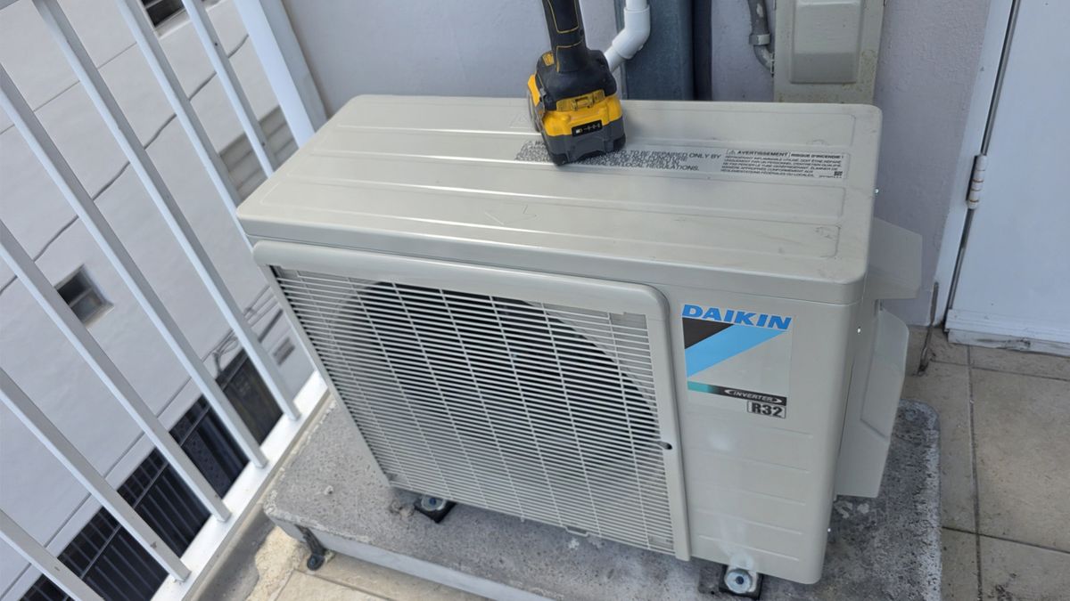 Daikin HVAC Outdoor Unit Installation and Professional Air Conditioning Service in Florida