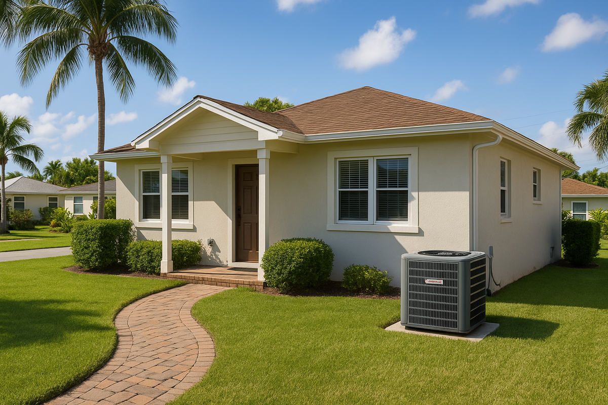 residential air conditioning service in pompano beach residential house with central air conditioning