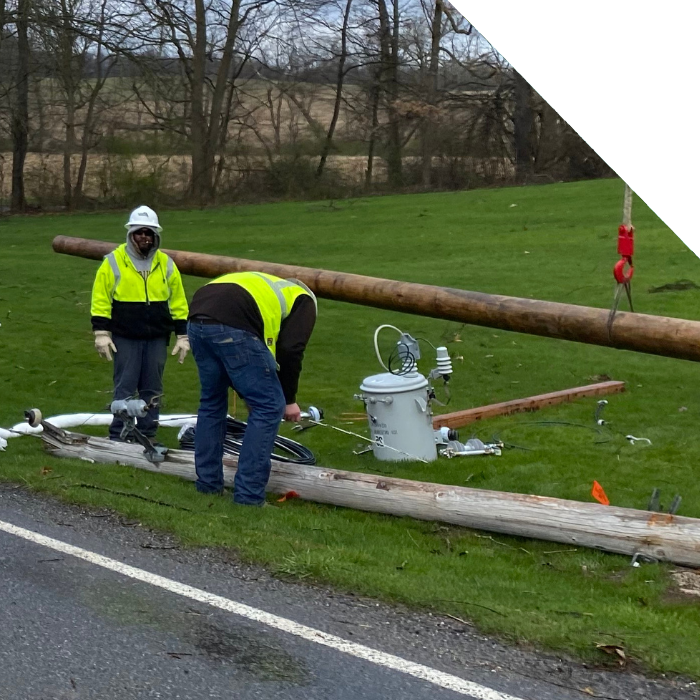 downed power line