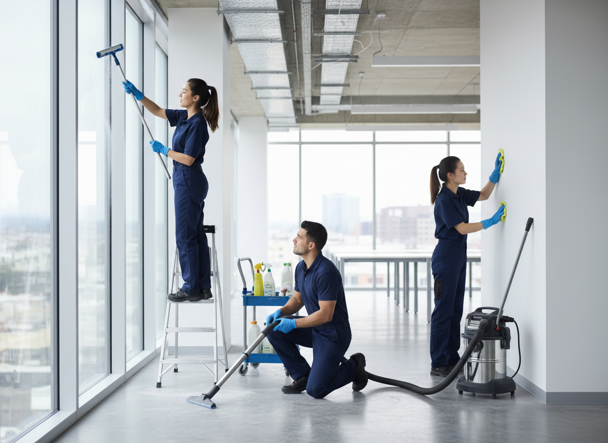 Professional Office Cleaning Crew