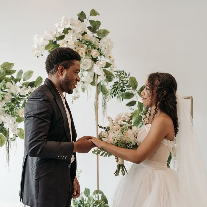 happy couple getting married happy couple getting married