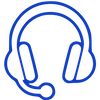 Computer headset icon
