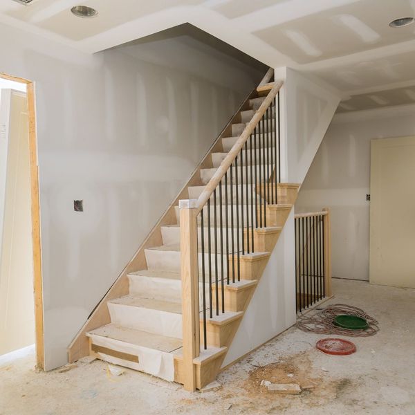 interior of home during renovation