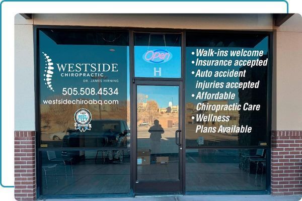 exterior view of Westside Chiropractic