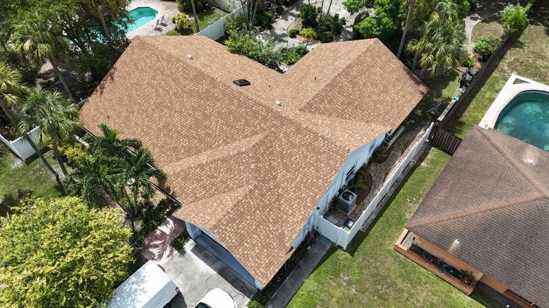 drone view of Florida roof drone view of Florida roof