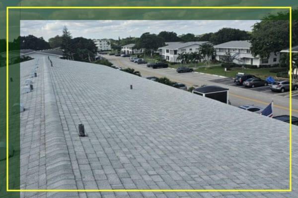 newly completed roof newly completed roof