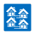 residential houses icons