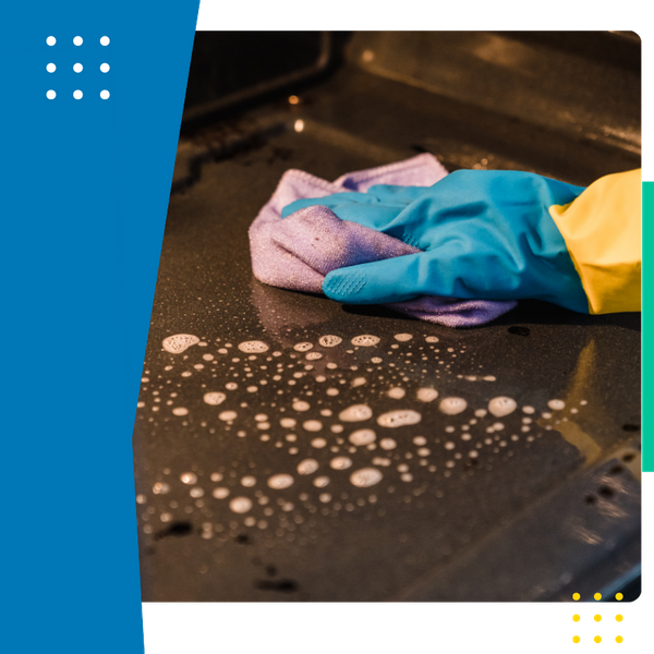 cleaning oven