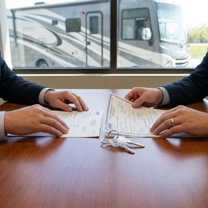 Safely Transferring an RV Title with Professionals