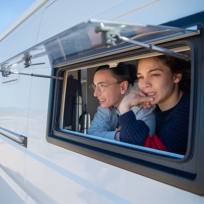 looking out rv window