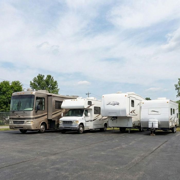 Multiple Recreational Vehicles