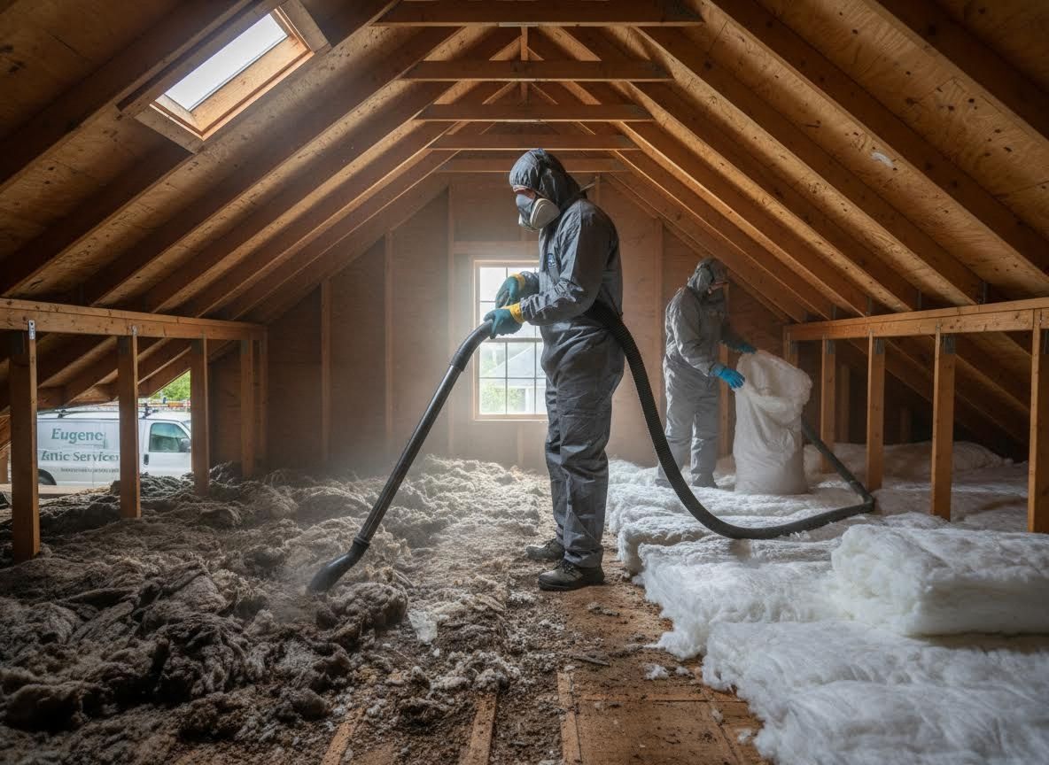 Attic Insulation Removal and Installation Service
