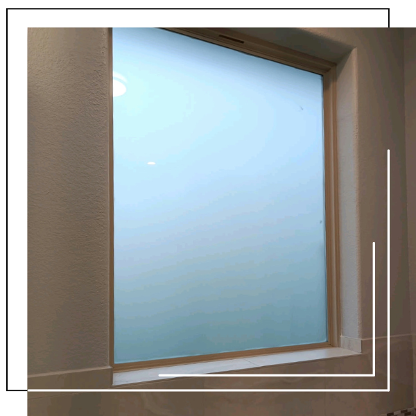 Custom window done by That Glass Guy. Custom Windows