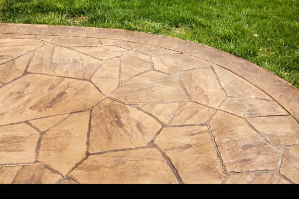 designer stamped concrete