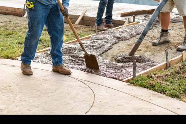 Pouring Concrete