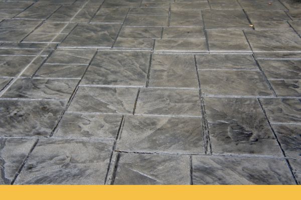 stamped concrete